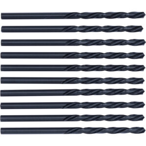 Jobber Drill,  1/8in., Normal Helix, High Speed Steel, Black Oxide