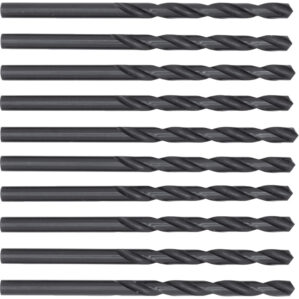 Jobber Drill,  3/16in., Normal Helix, High Speed Steel, Black Oxide