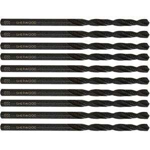 Jobber Drill, 3mm, Normal Helix, High Speed Steel, Black Oxide