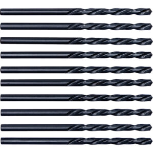 Jobber Drill, 3.2mm, Normal Helix, High Speed Steel, Black Oxide