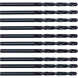 Jobber Drill, 3.3mm, Normal Helix, High Speed Steel, Black Oxide
