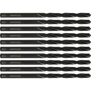 Jobber Drill, 4mm, Normal Helix, High Speed Steel, Black Oxide