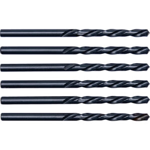 Jobber Drill, 4.2mm, Normal Helix, High Speed Steel, Black Oxide
