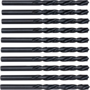 Jobber Drill, 7mm, Normal Helix, High Speed Steel, Black Oxide