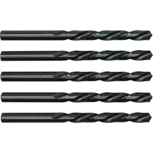 Jobber Drill, 8mm, Normal Helix, High Speed Steel, Black Oxide