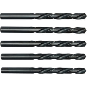 Jobber Drill, 10mm, Normal Helix, High Speed Steel, Black Oxide