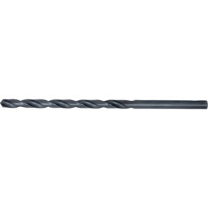 L100, Long Series Drill, 7mm, Long Series, Straight Shank, High Speed Steel, Steam Tempered