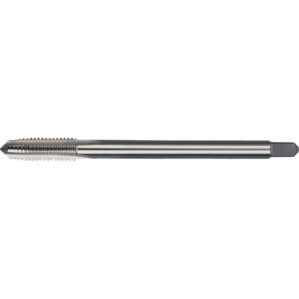 Second Tap, Straight Flute Extension, 5mm x 0.8mm, High Speed Steel, Metric Coarse, Bright