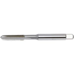 Second Tap, Straight Flute, 6mm x 1mm, High Speed Steel, Metric Coarse, Bright