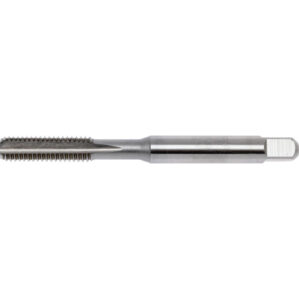 Plug Tap, Straight Flute, 6mm x 1mm, High Speed Steel, Metric Coarse, Bright