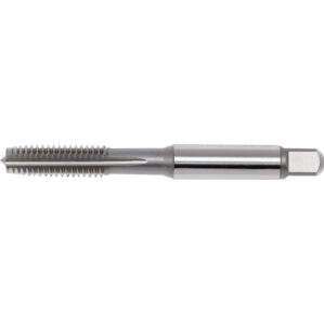 Second Tap, Straight Flute, 8mm x 1.25mm, High Speed Steel, Metric Coarse, Bright