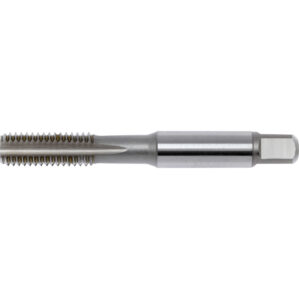 Plug Tap, Straight Flute, 10mm x 1.5mm, High Speed Steel, Metric Coarse, Bright