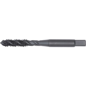 Machine Tap, 1/4in. x 20 UNC, UNC, Spiral Flute, High Speed Steel, Steam Tempered