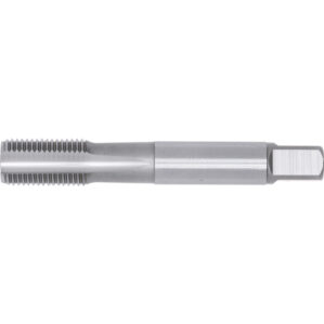Plug Tap, Straight Flute, 1/8in. x 28 BSPF, High Speed Steel, BSPF, Bright