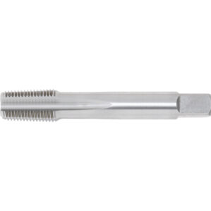 Plug Tap, Straight Flute, 1/8in. x 28 BSPT, High Speed Steel, BSPT, Bright