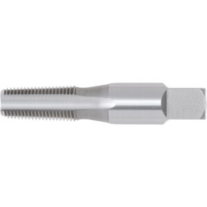Plug Tap, Straight Flute, 1/8in. x 27 NPT, High Speed Steel, NPT, Bright
