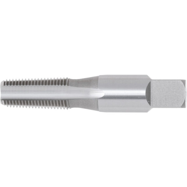 Plug Tap, Straight Flute, 1/8in. x 27 NPT, High Speed Steel, NPT, Bright