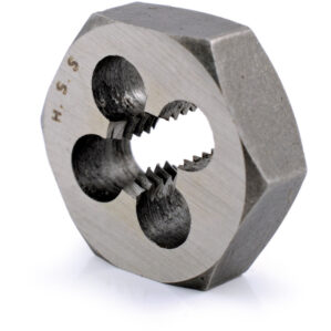 Die Nut, 1/2in. x 14 , BSPF, High Speed Steel, Right Hand