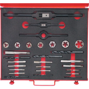 ش ػ ó Ѵ      HSS. 3/16" - 3/4" BSW
3/16-3/4" BSW 28-PCE HSSTHREADING SET IN CASE