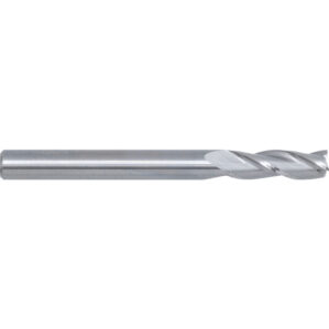 Regular, Slot Drill, 6mm, 3fl, Plain Round Shank, Carbide, Bright