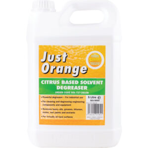 Just Orange, Degreaser, Solvent Based, Bottle, 20ltr