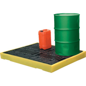 Spill Pallet 4 Drum Bunded Floor