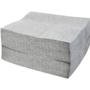 Oil Absorbent Pads, Maintenance, 50 Pack Quantity, Pad