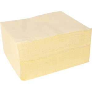 Chemical Absorbent Pads, Chemical, 100 Pack Quantity, Pad