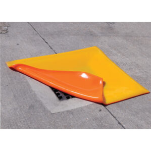 Drain Cover Polyurethane 61x61cm Orange