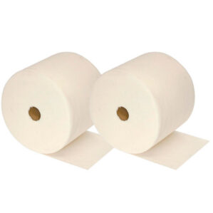 Centrefeed Wiper Roll, White, 2 Ply, 2 Rolls