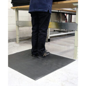0.9m x 1.82m Ortho Light Charcoal Matting