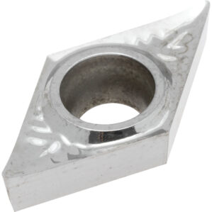 DCGT 11T304-AL, Turning Insert, Grade K10, Carbide, 55degree Rhombic