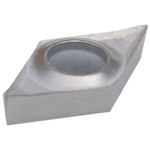 DCGT 11T308-AL, Turning Insert, Grade K10, Carbide, 55degree Rhombic