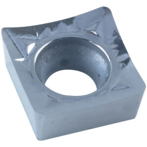 SCGT 09T308-AL, Turning Insert, Grade K10, Carbide, Square