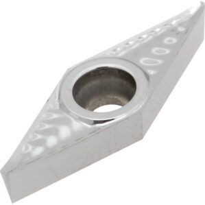 VCGT 160404-AL, Turning Insert, Grade K10, Carbide, 35degree Rhombic