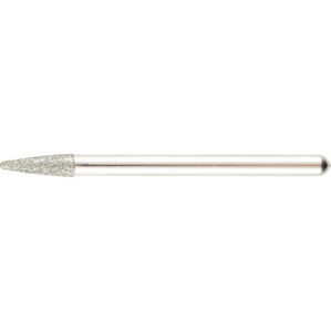 C30, Rotary Burr, Diamond, Single Cut, 3mm, Pointed Tree