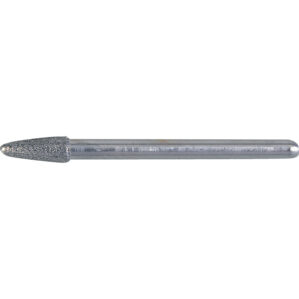 C40, Rotary Burr, Diamond, Single Cut, 4mm, Pointed Tree