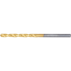 Jobber Drill, 3.3mm, Normal Helix, High Speed Steel, TiN
