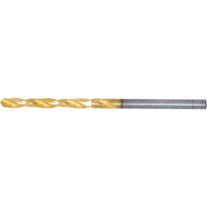 Jobber Drill, 3.5mm, Normal Helix, High Speed Steel, TiN