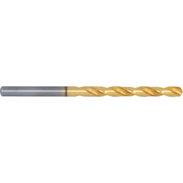 Jobber Drill, 5mm, Normal Helix, High Speed Steel, TiN