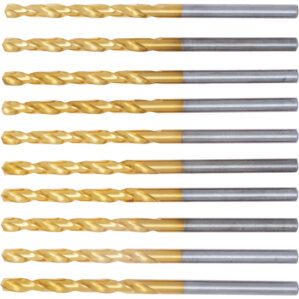 Jobber Drill, 3.3mm, Normal Helix, Cobalt High Speed Steel, TiN