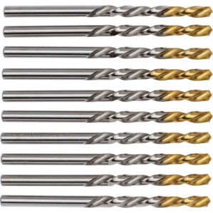 Jobber Drill, 5mm, Normal Helix, High Speed Steel, TiN