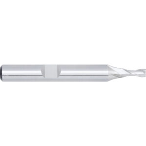 1, Short Series, Slot Drill, 3mm, 2 fl, Weldon Flat, Cobalt High Speed Steel, Uncoated