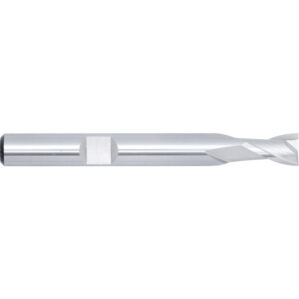 1, Short Series, Slot Drill, 6mm, 2 fl, Weldon Flat, Cobalt High Speed Steel, Uncoated