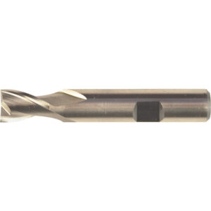 1, Short Series, Slot Drill, 25mm, 2 fl, Weldon Flat, Cobalt High Speed Steel, Uncoated