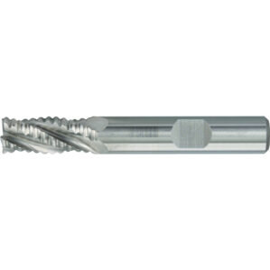 17, Roughing End Mill, 25mm, Weldon Flat Shank, 5fl, Cobalt High Speed Steel, Uncoated, M42
