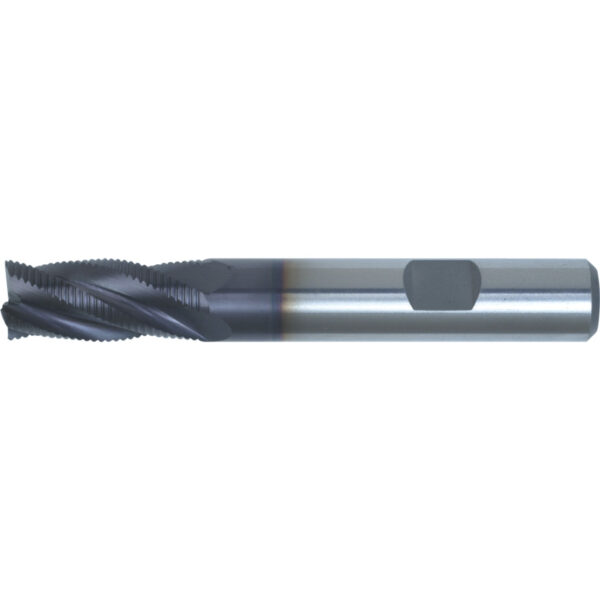 6.0 WELDON STD FINE ROUGH E/MILL-TiALN-8% CO