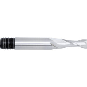 29, Regular, Slot Drill, 8mm, 2fl, Threaded Shank, Cobalt High Speed Steel, Uncoated