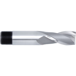 29, Regular, Slot Drill, 20mm, 2fl, Threaded Shank, Cobalt High Speed Steel, Uncoated