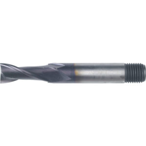 22.00mm HSS-Co 8% 2 Flute Threaded Shank Slot Drills - TiCN Coated